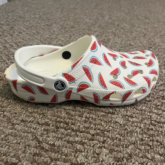 Watermelon pattern crocs. - Picture 2 of 7